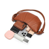 Sac demi lune bandoulière pratique