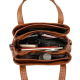 Sac à main bandoulière avec pendentif chat intérieur plein