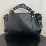 Sac à main vintage souple en simili cuir, vue de face