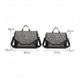 Sac ordinateur bandoulière dimensions