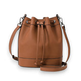 Sac seau en cuir authentique