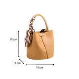 Sac seau en simili cuir souple dimensions