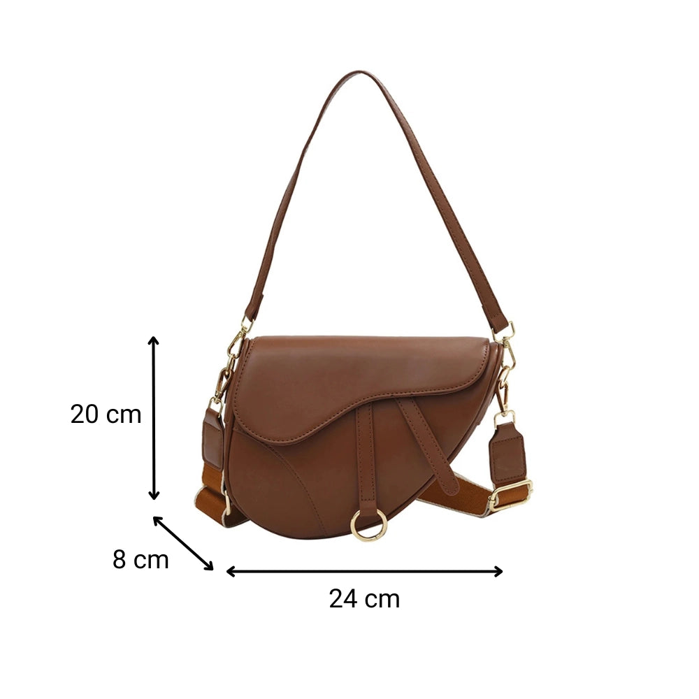 sac à main selle de cheval en cuir dimensions