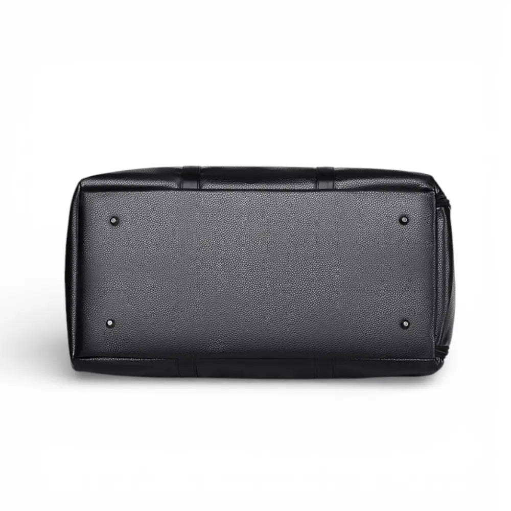 Sac de voyage bandoulière vintage dessous