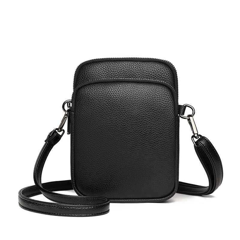 Sacoche bandoulière en cuir femme