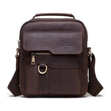 sacoche homme cuir vintage marron