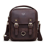 sacoche homme en cuir marron