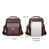 Sacoche homme en simili cuir dimensions