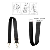 sangle pour sac à main dimensions